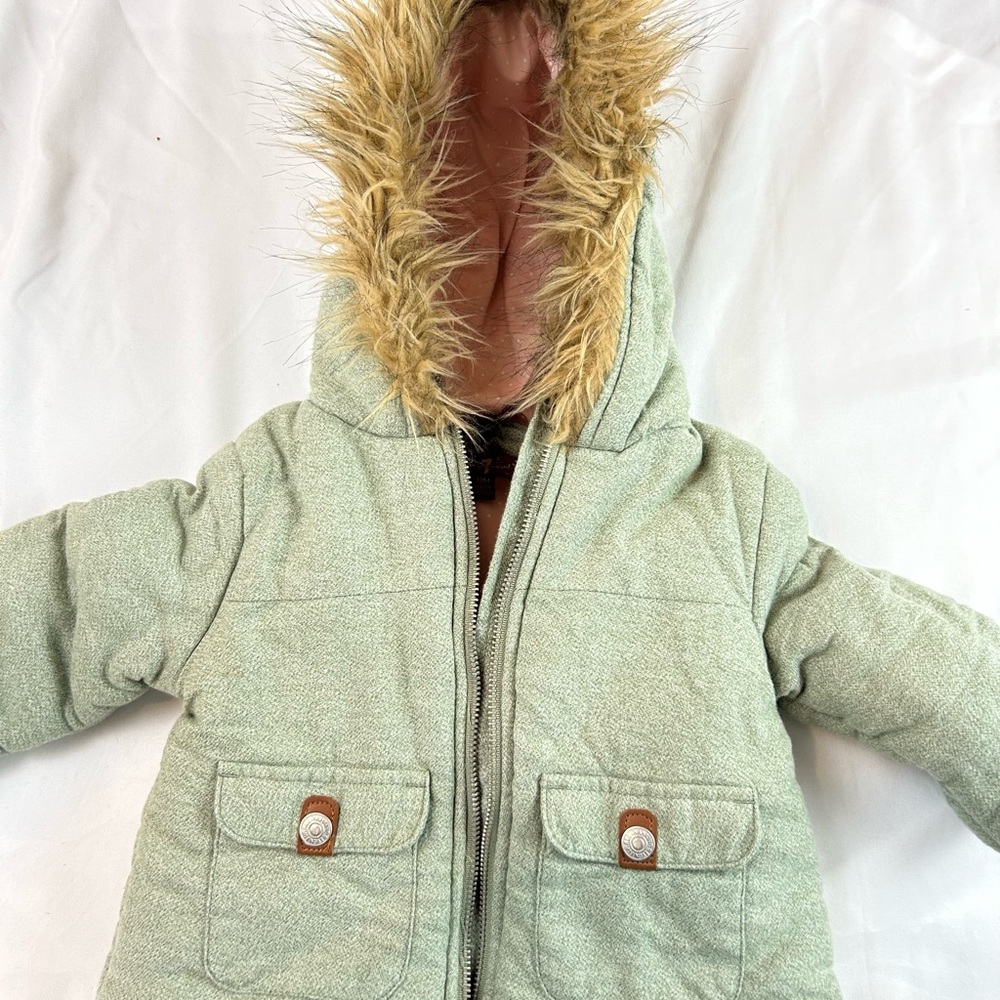 7 For All Mankind Sage Green Jacket